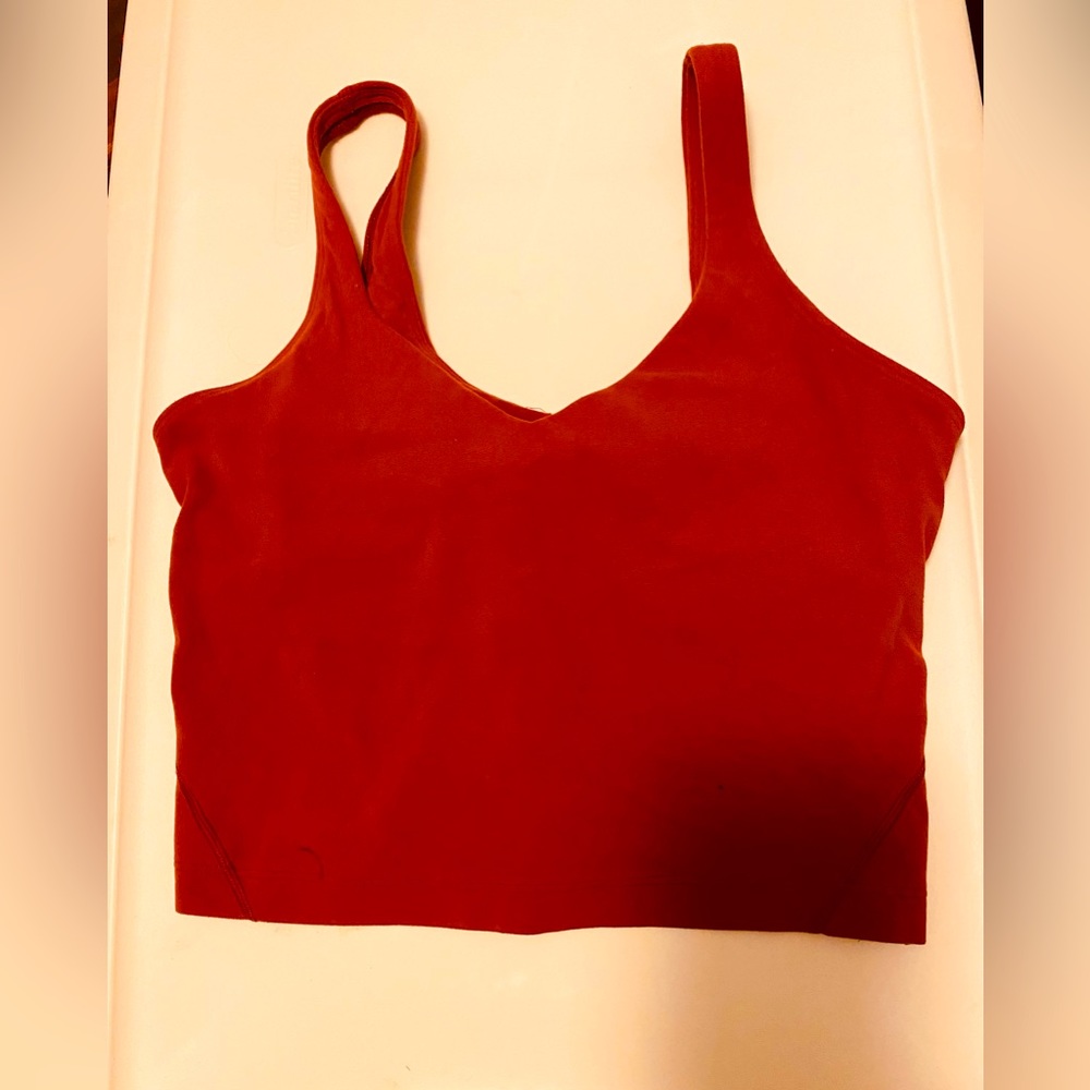 LULULEMON ALIGN CROP TANK TOP - size4
